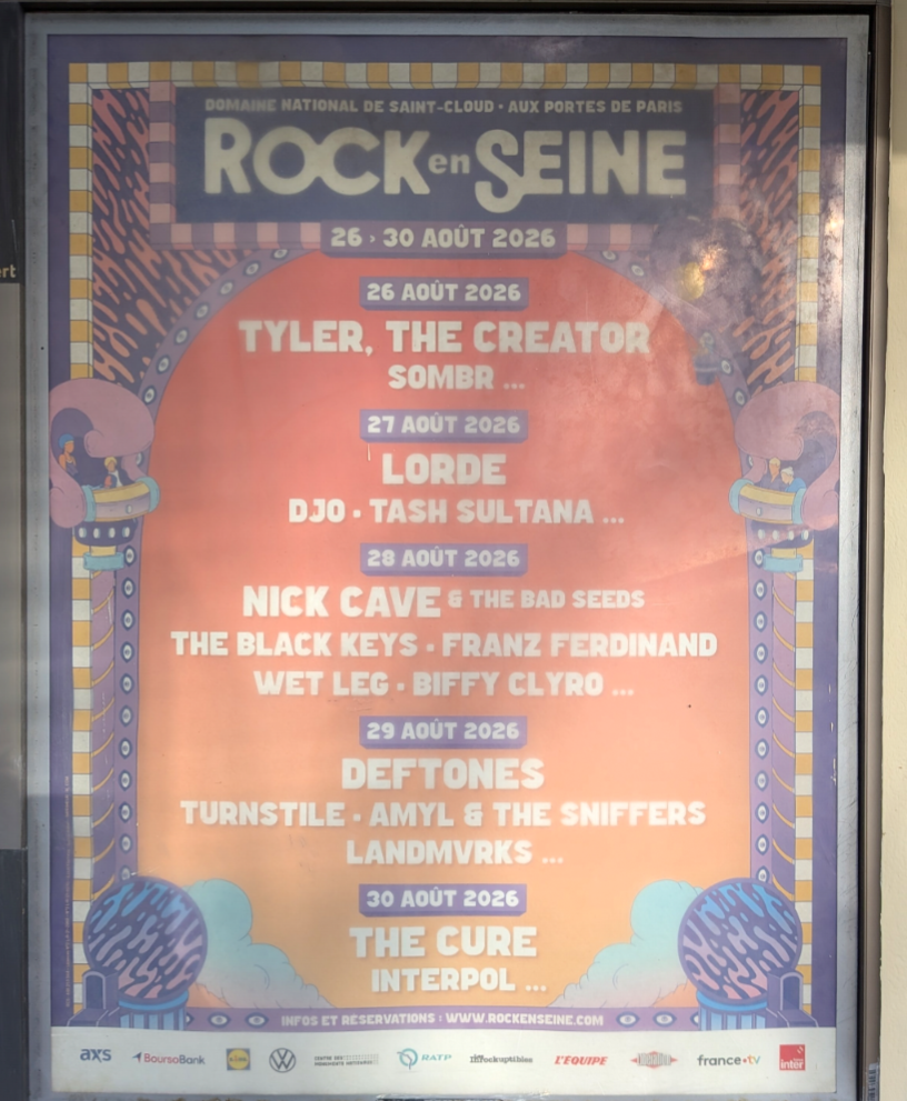 Rock en seine 2026